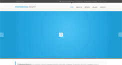 Desktop Screenshot of professionalfacility.net